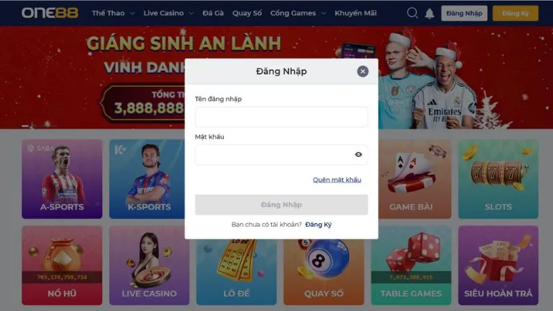 Hướng dẫn cách thức đăng nhập One88 nhanh chóng