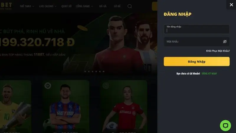 Hướng dẫn đăng nhập tài khoản 11Bet trên nhiều thiết bị